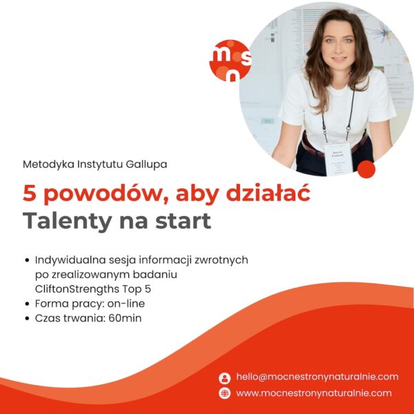 5 powowdów by działać sesja po CliftonStrengths TOP5