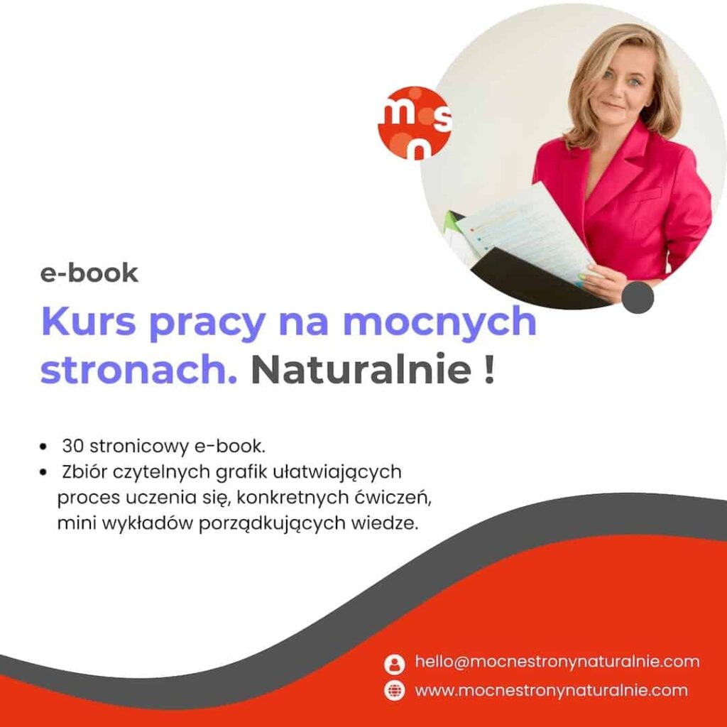 E book Kurs pracy na mocnych stronach